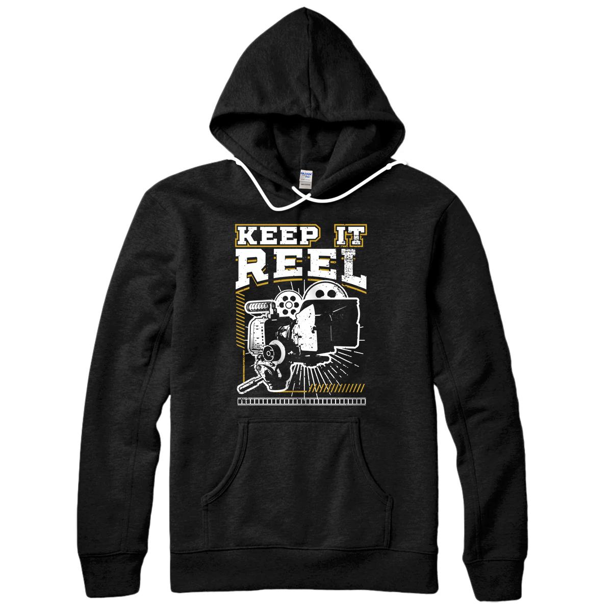 Funny Keep It Real Filmmakers Film Lovers Gift design Pullover Hoodie