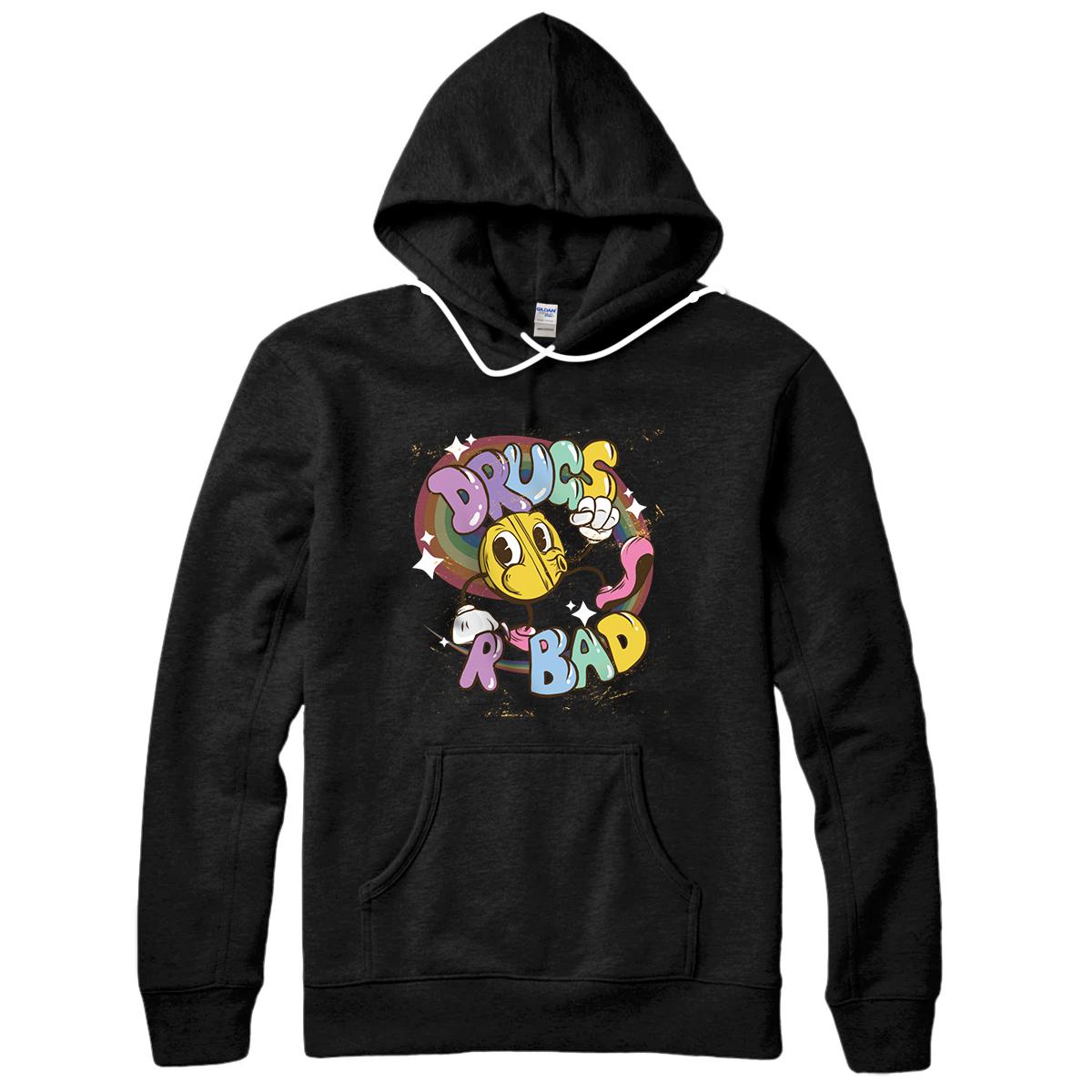 Drugs R Bad Mkay Funny Anti-Drugs Pullover Hoodie