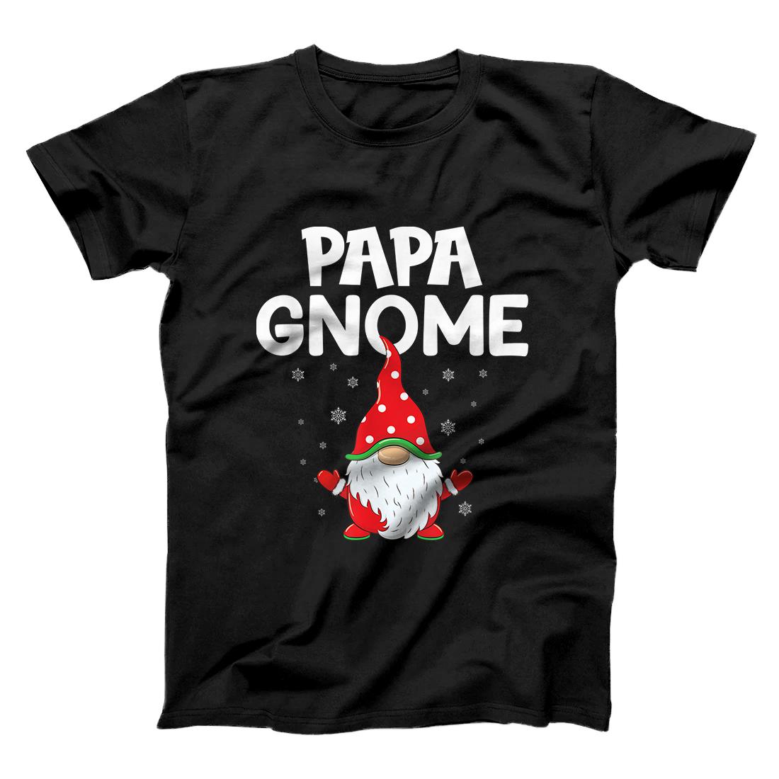 Personalized Funny gnome pajama papa Gnome Xmas cute Christmas gnome T-Shirt