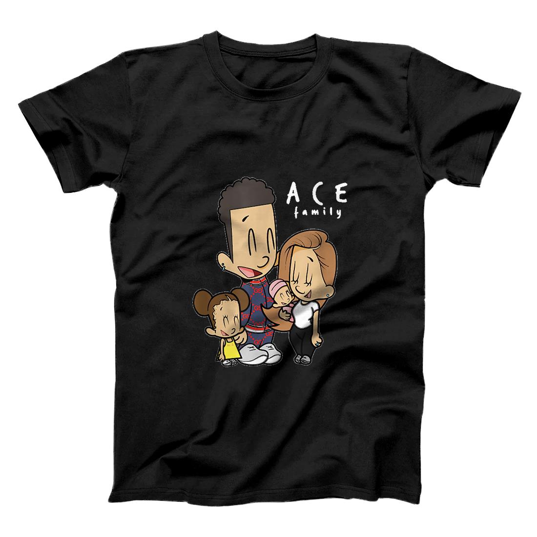 Personalized ace baby family merch kids T-Shirt