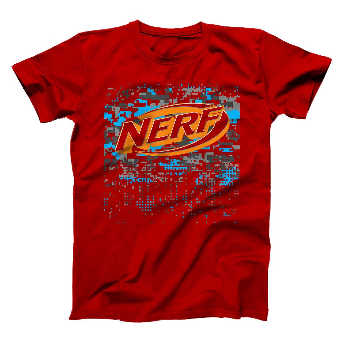 Nerf Logo Glitch Camouflage T-Shirt