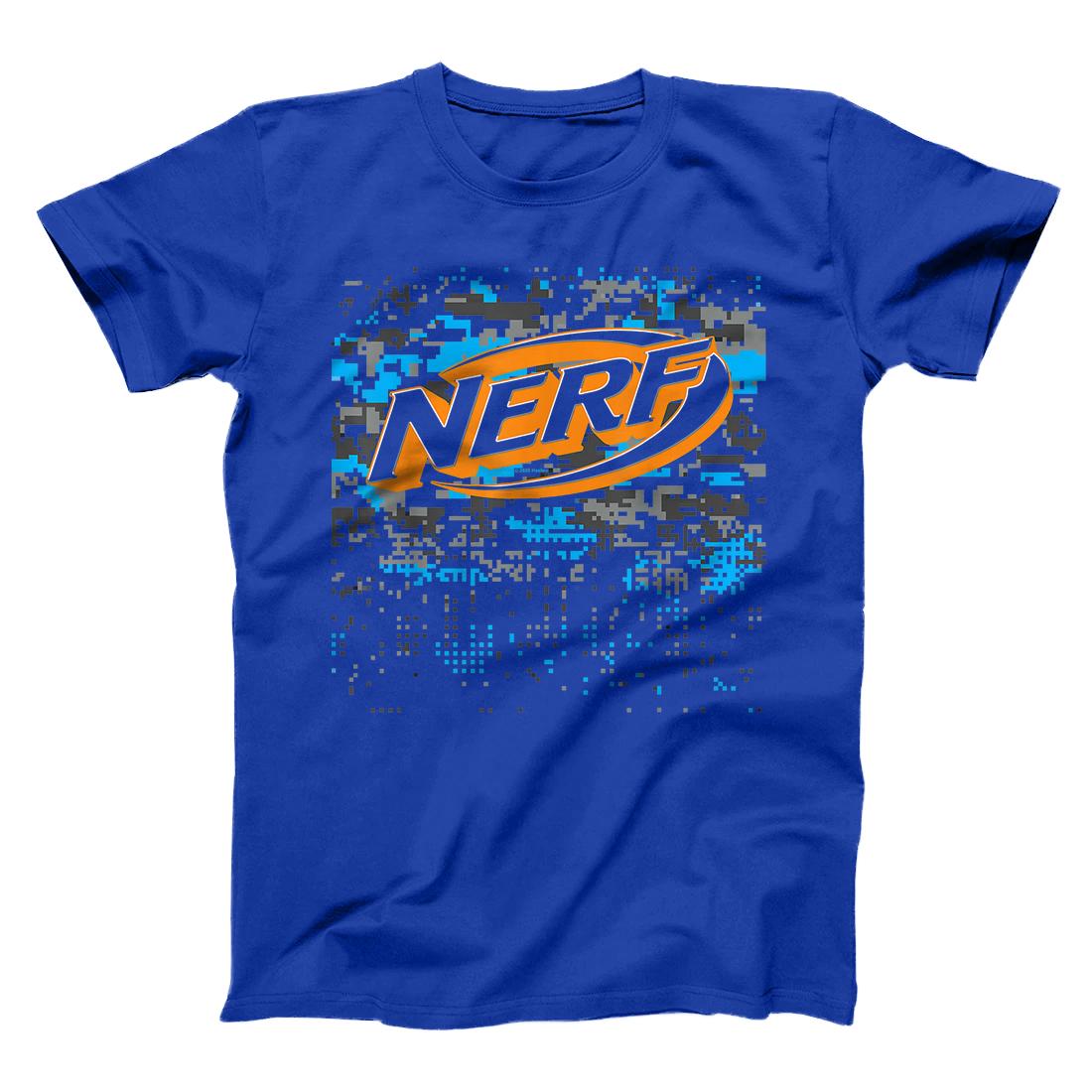 Nerf Logo Glitch Camouflage T-Shirt