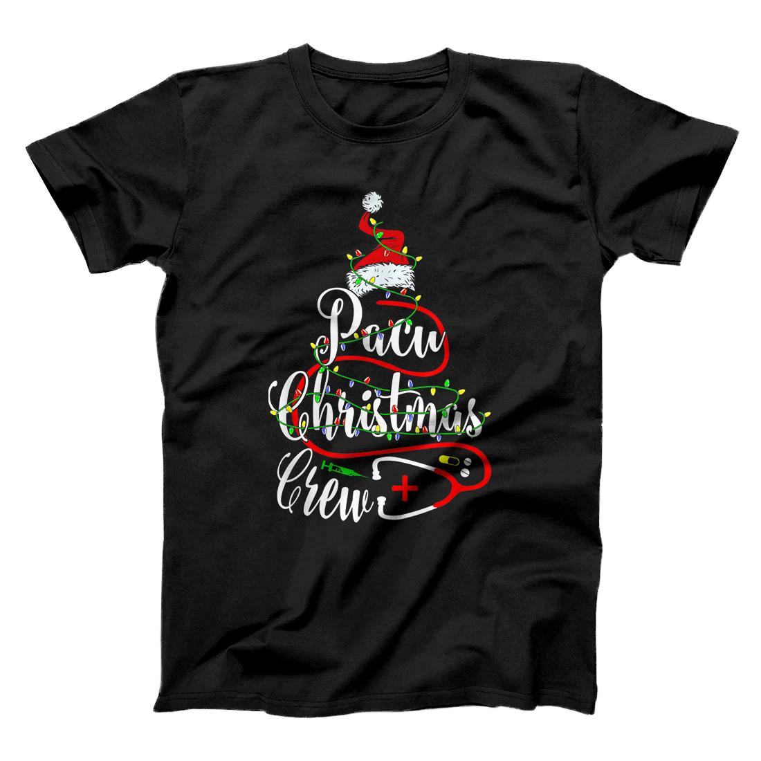 Personalized Pacu Nurse Merry Christmas Crew Cute Xmas Gifts T-Shirt