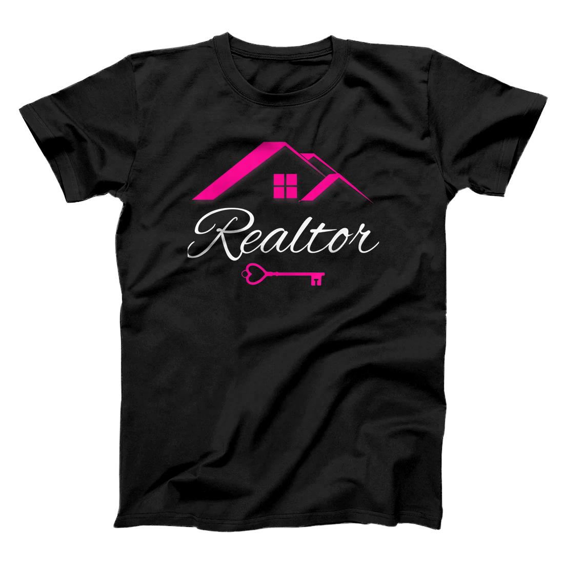 Personalized Real Estate Agent Cute Realtor Gift T-Shirt