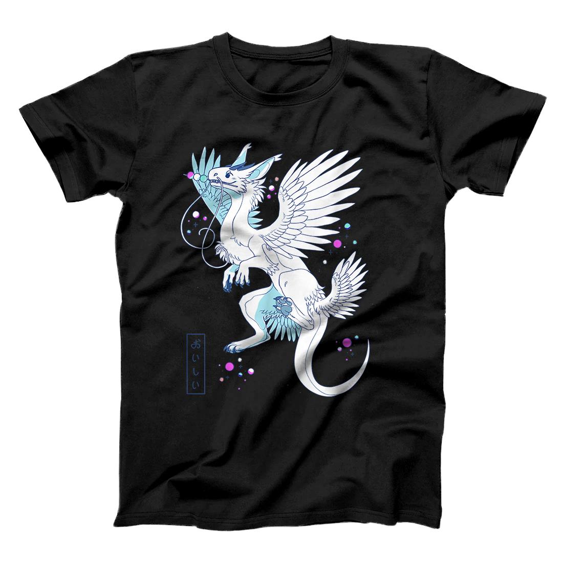 Personalized "Saurium" Raptor Dragon Blue T-Shirt