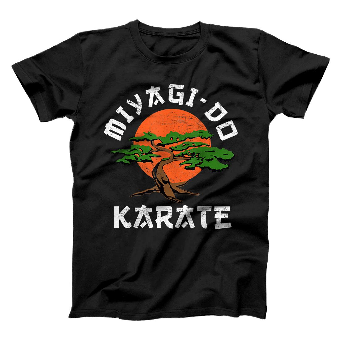 Personalized Vintage Miyagi-Do T-Shirt Karate Bonsai Tree T-Shirt
