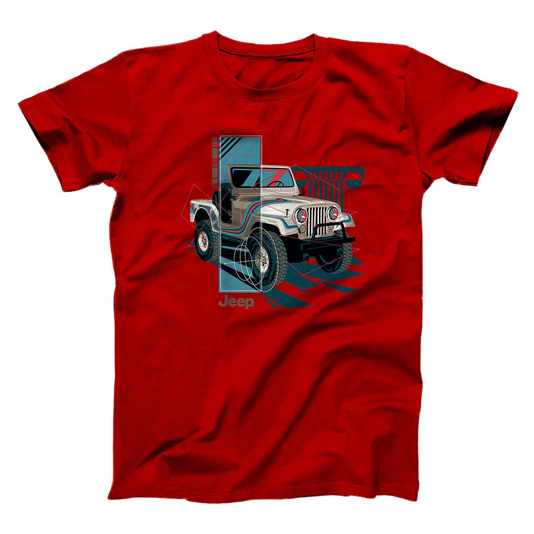 Jeep Wrangler Painted Angles Premium T-Shirt - All Star Shirt