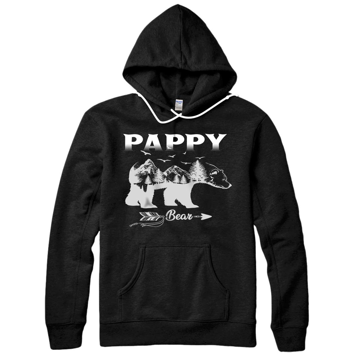 FAMILY 365 Pappy Bear Father's Day Grandpa Gift Pullover Hoodie