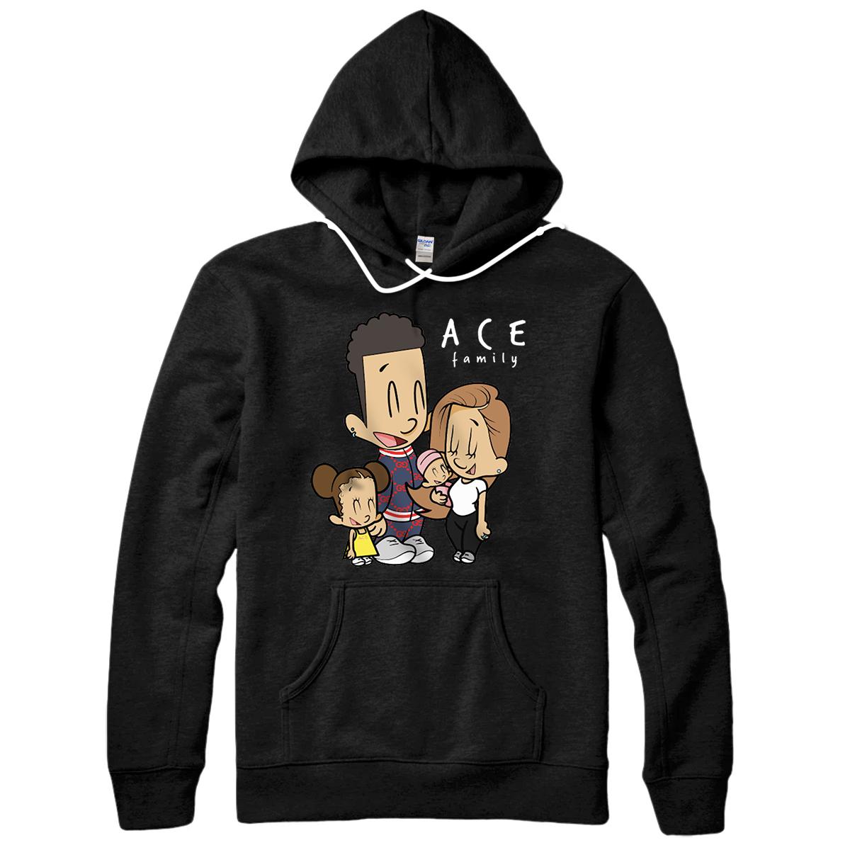 ace baby family merch kids Pullover Hoodie