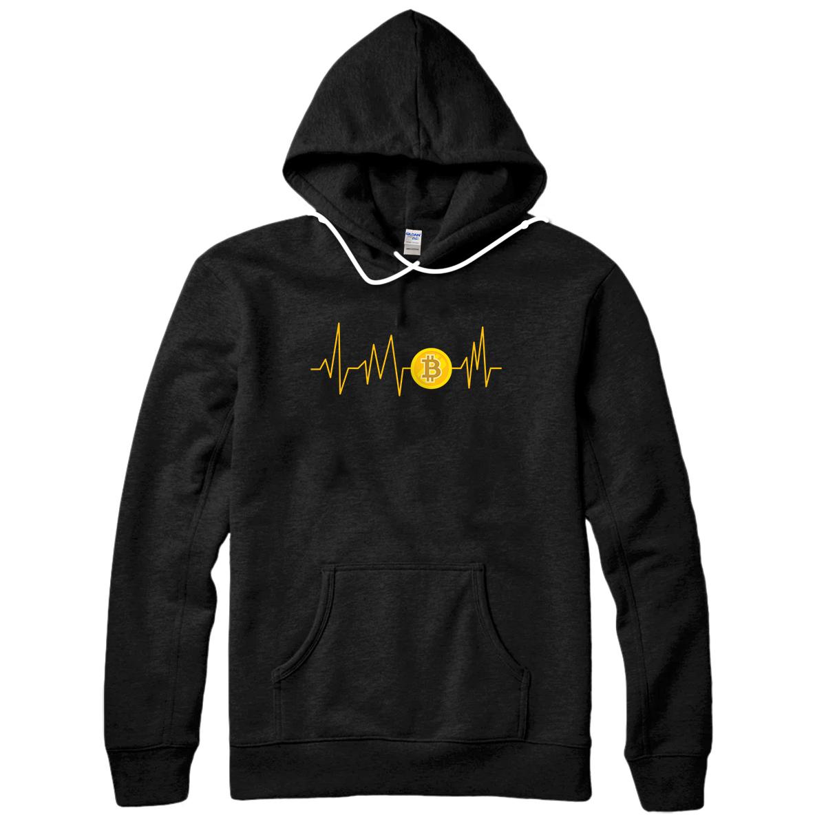 Bitcoin Trend Chart Crypto Currency Revolution Gift Pullover Hoodie