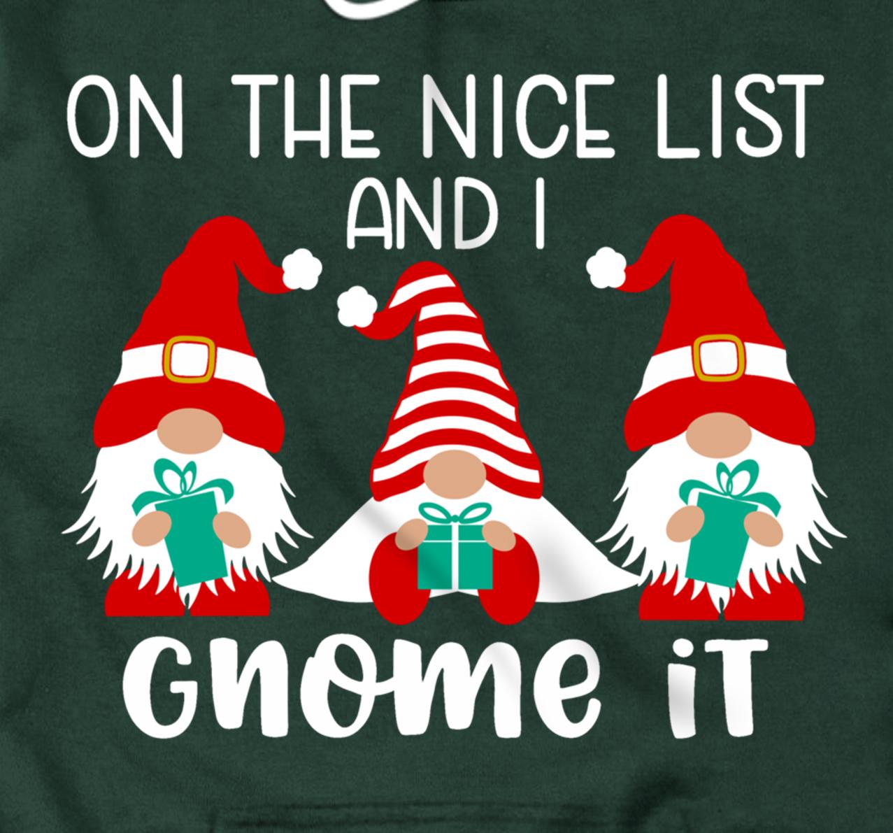 Personalized Funny Christmas Gnome Shirt Three Gnomes Gnomies Gnome