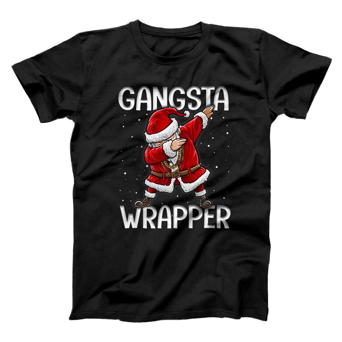 Gangsta Wrapper Funny Dabbing Santa Christmas Gift Men Kids Premium T-Shirt