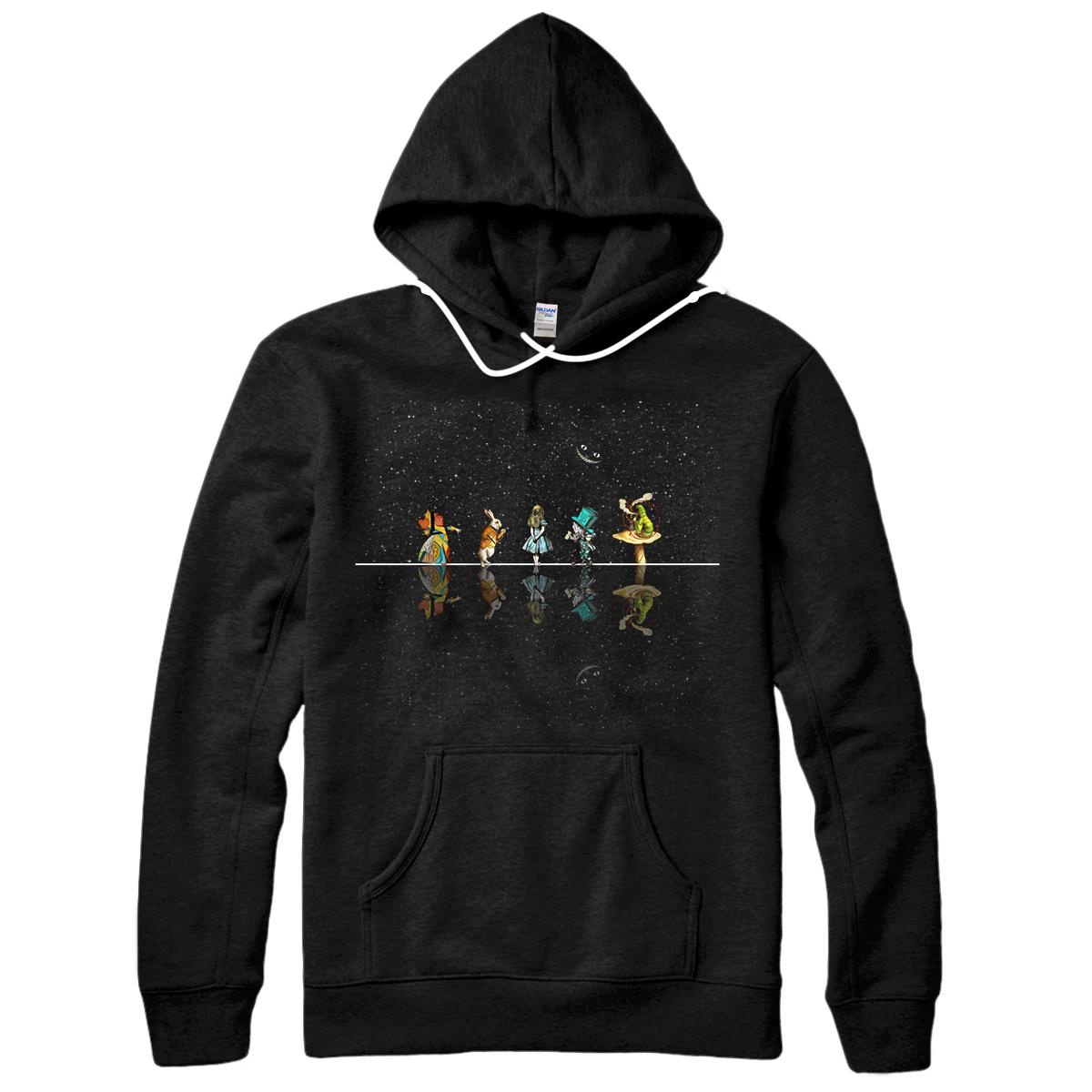 Personalized Wonderland Starry Night - Alice In Wonderland Pullover Hoodie