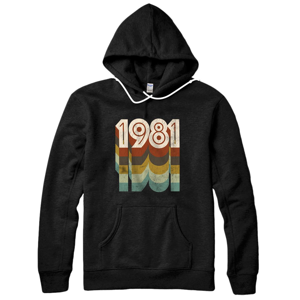 Personalized 1981 Birthday - 39th Birthday Pullover Hoodie
