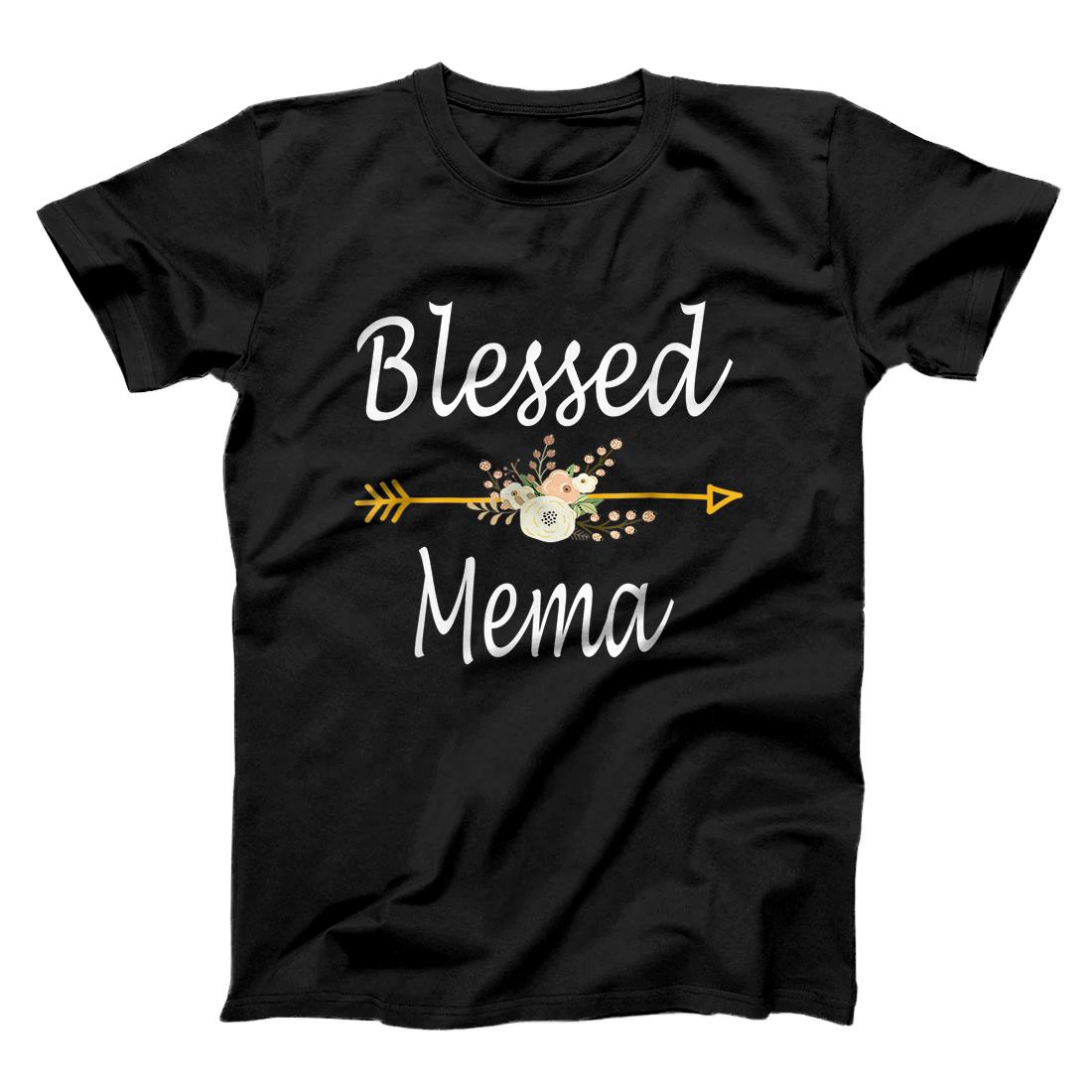 Blessed Mema Shirt Mothers Day Gifts T-Shirt