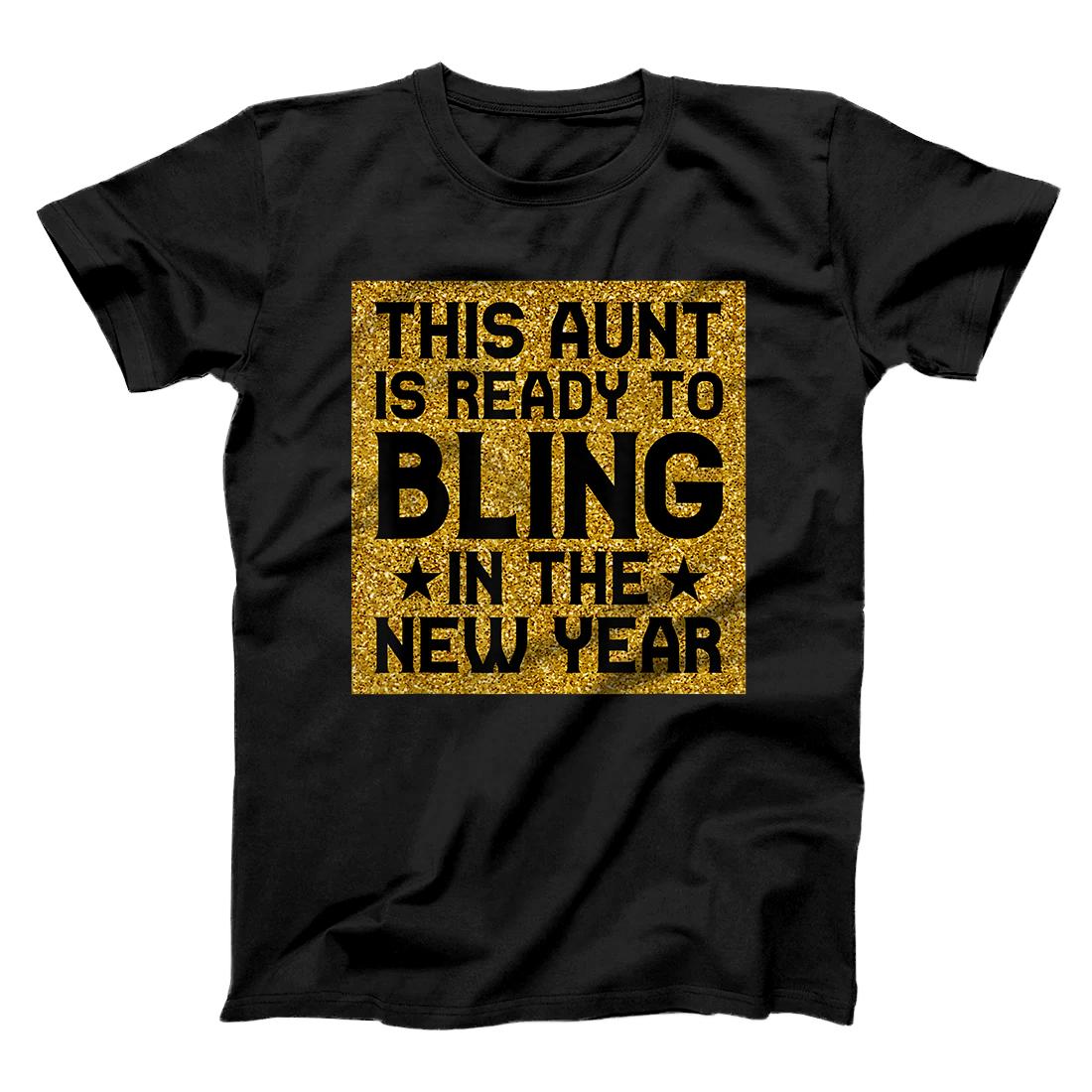 Ready To Bling In The New Year Shirt T Shirts For Women T-Shirt