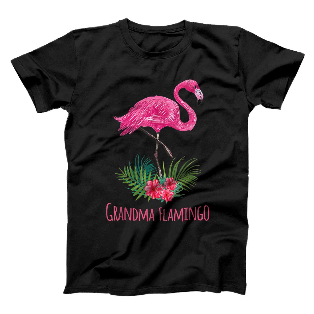 Grandma Flamingo Funny Mothers Day Gift From Grandchildren T-Shirt