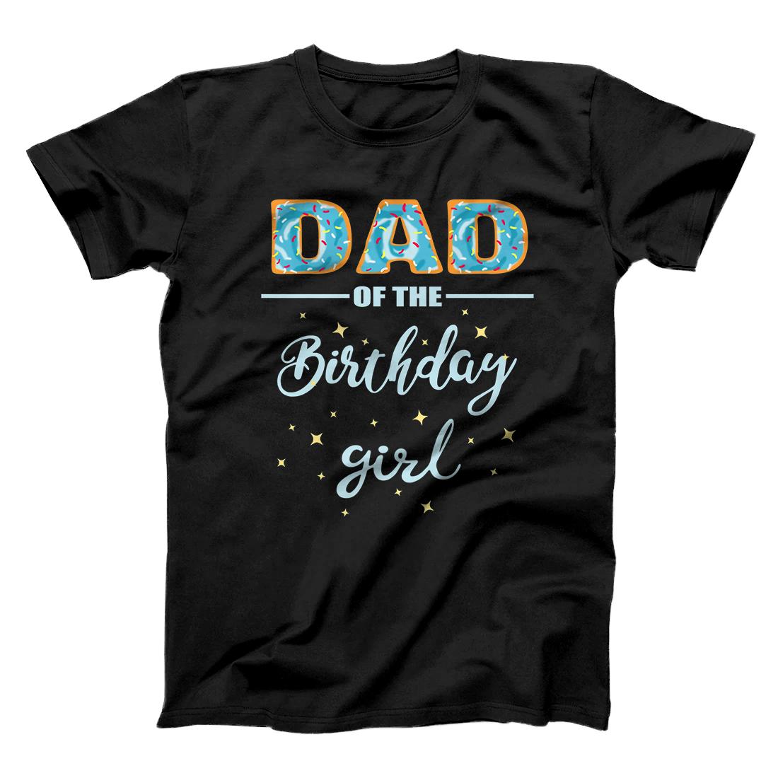 "Dad of the Birthday Girl"- Family Donut Birthday Shirt Premium T-Shirt