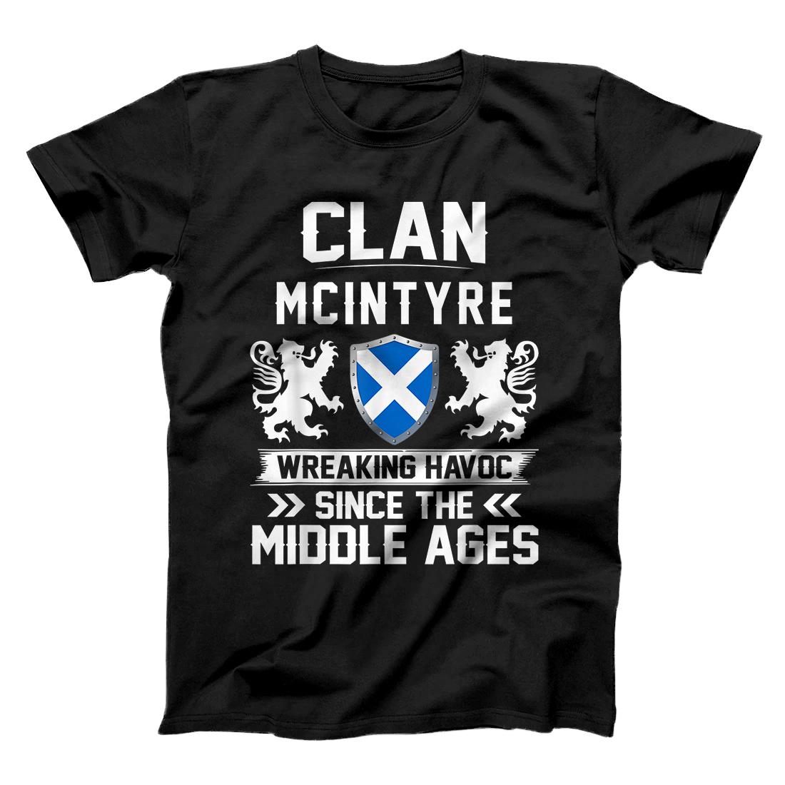 Clan MCINTYRE scottish family scotland mothers day fathers T-Shirt