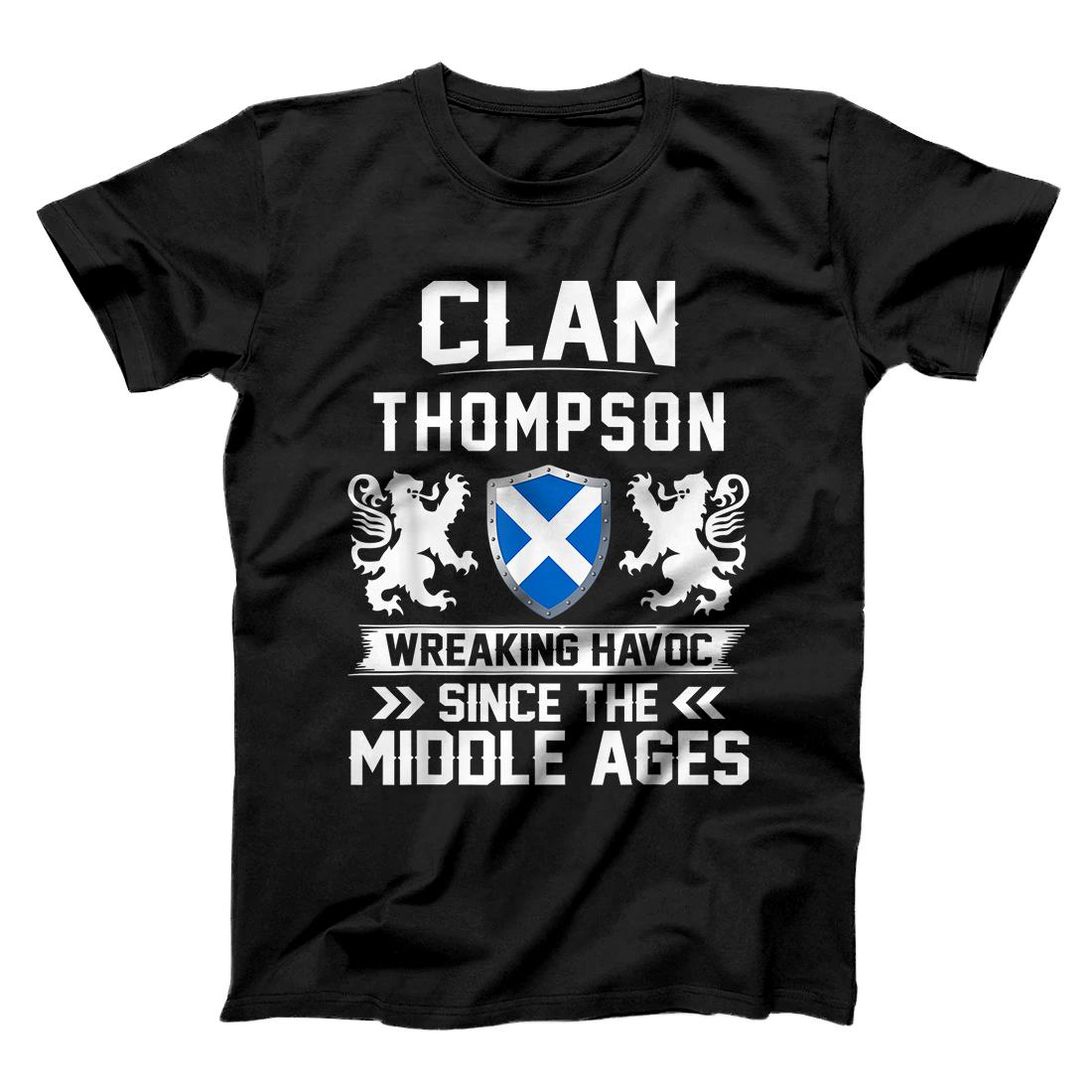 Clan THOMPSON scottish family scotland mothers day fathers T-Shirt