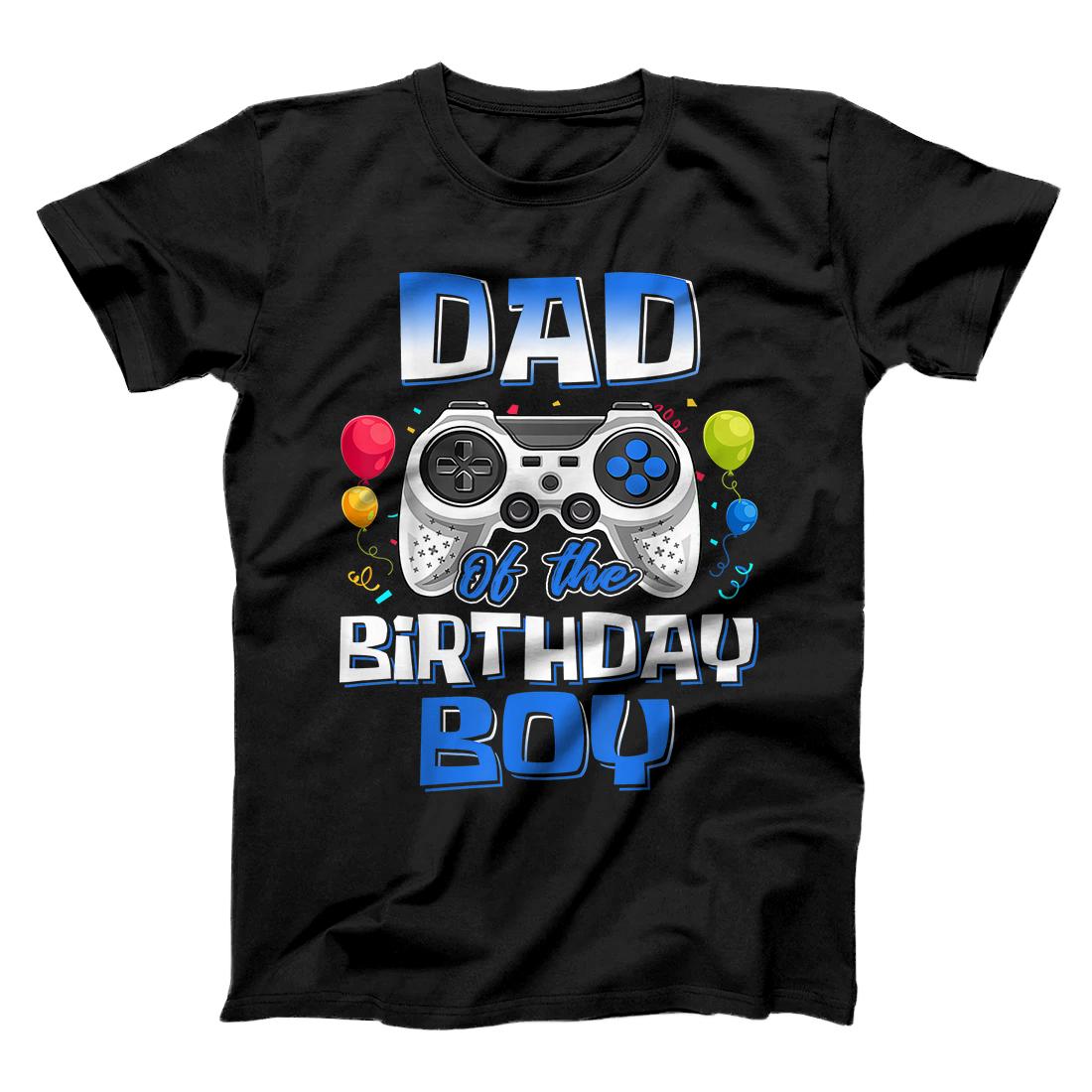 Dad Of The Birthday Boy Matching Video Gamer Birthday T-Shirt