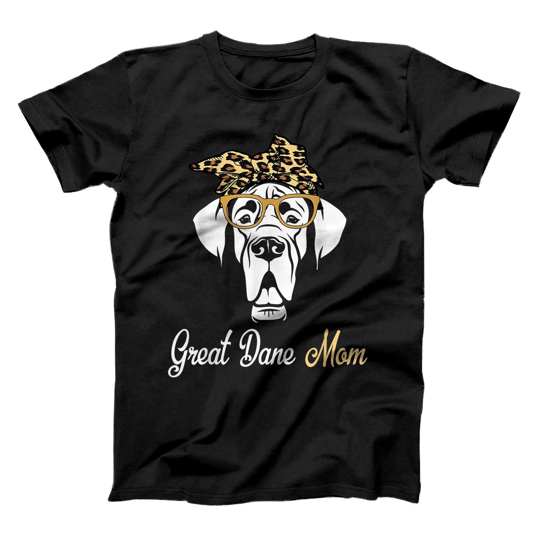 Birthday and Mother's day Gift-Great Dane Mom T-Shirt