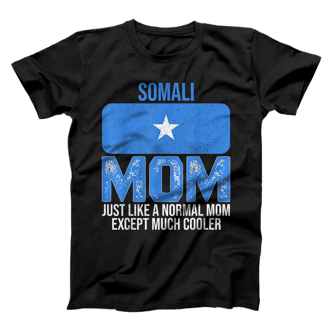 Vintage Somali Mom Somalia Flag Design Mother's Day T-Shirt