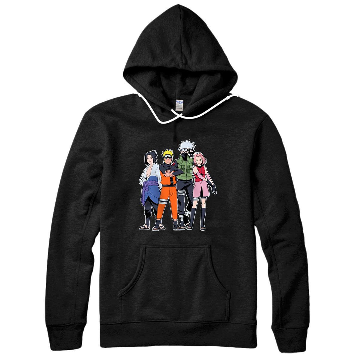 Personalized Naruto Shippuden Team 7 Pullover Hoodie