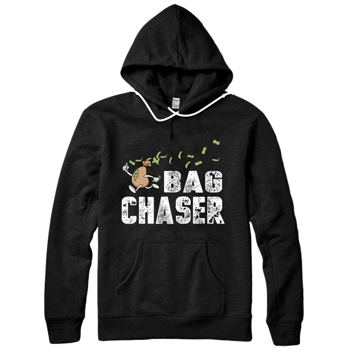Personalized Chasing Money Bag Chaser Pullover Hoodie