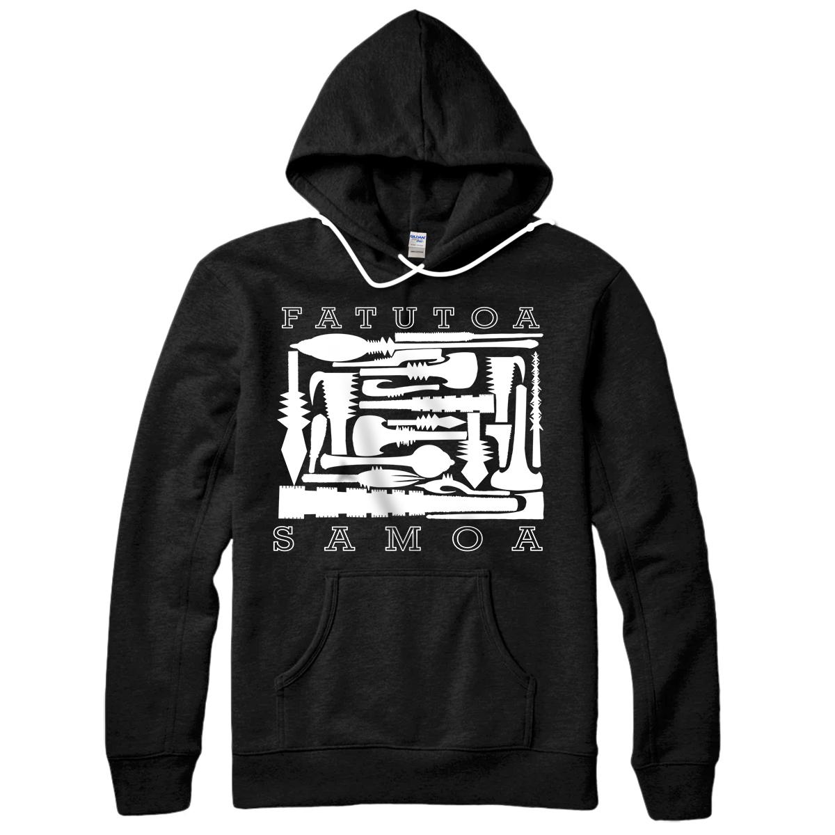 Personalized Samoan War Club Pullover Hoodie