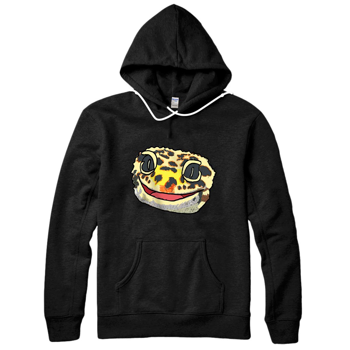 Personalized Leopard Gecko Pullover Hoodie