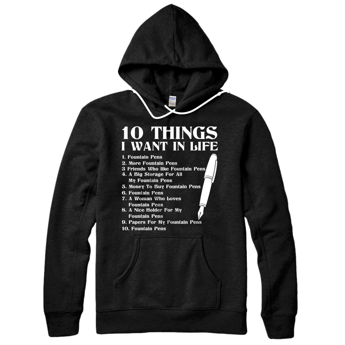Personalized Fountain Pen Merch Funny - Top Gifts For Fountain Pen Lovers Pullover Hoodie