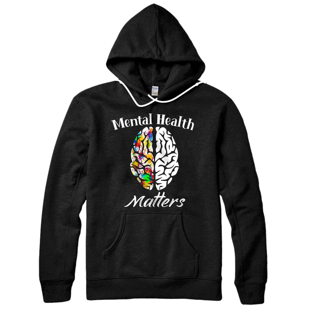 Personalized Mental Health Matters End The Stigma Mental Health Awareness Pullover Hoodie