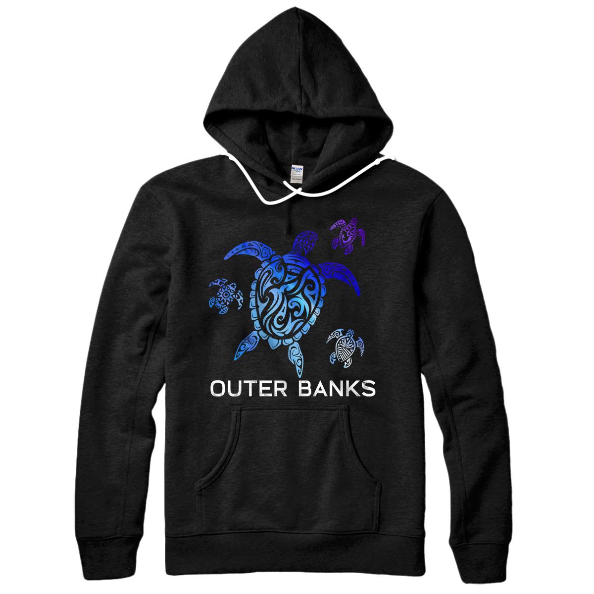 Personalized OBX Outer banks tshirt North Carolina holiday vacation gift Pullover Hoodie