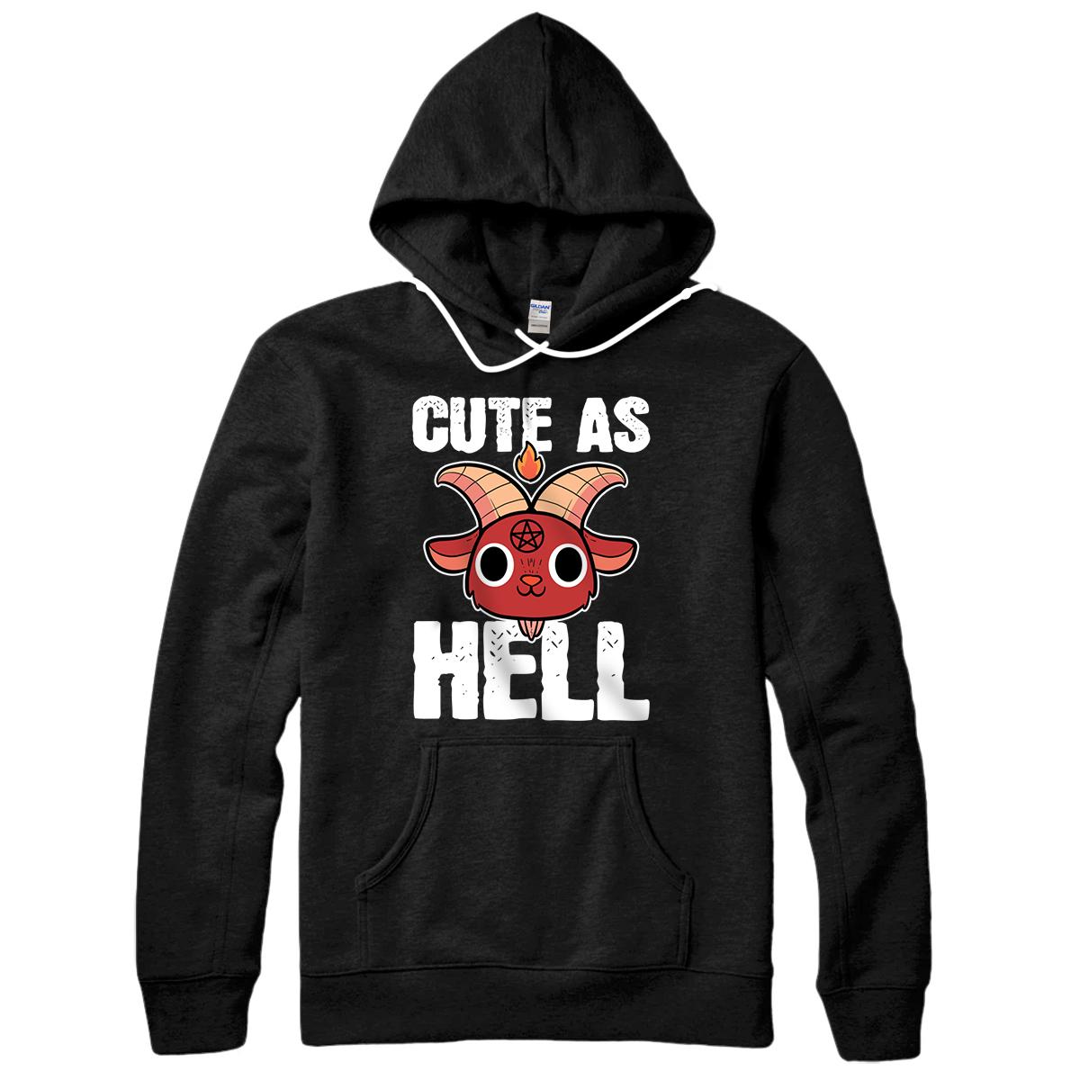 Personalized Cute As Hell Cute Person Pullover Hoodie