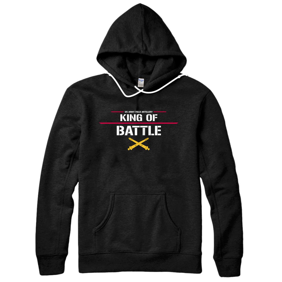 Personalized US Army Field Artillery Pullover Hoodie