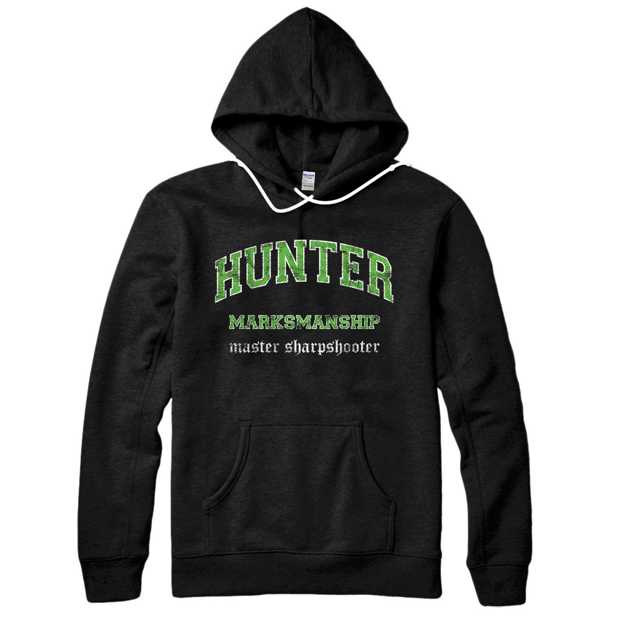Personalized Marksmanship Hunter WoW Gamer Gift Pullover Hoodie