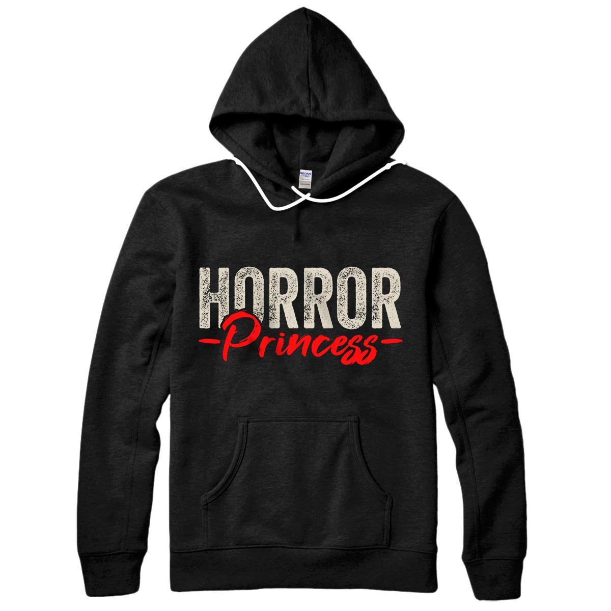 Personalized Horror Movies Films Series Princess Queen Pullover Hoodie