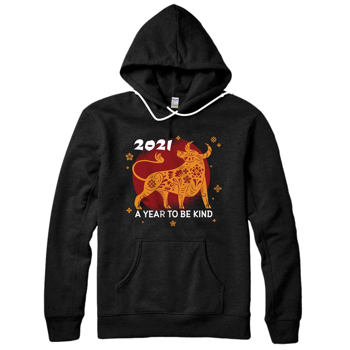 Personalized Chinese new year 2021 - Year of the ox Pullover Hoodie