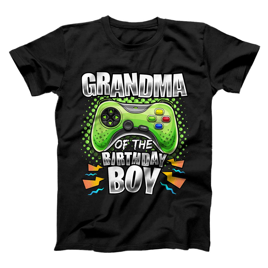 Grandma of the Birthday Boy Matching Video Game Birthday T-Shirt