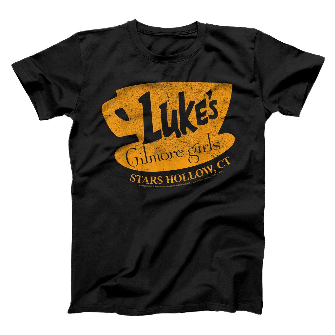 Gilmore Girls Luke's Stars Hollow, CT Distressed Sign T-Shirt