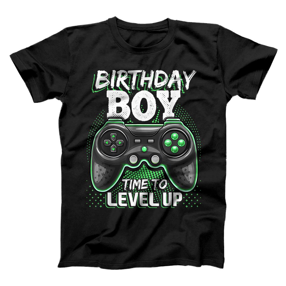 Birthday Boy Time to Level Up Video Game Birthday Gift Boys T-Shirt