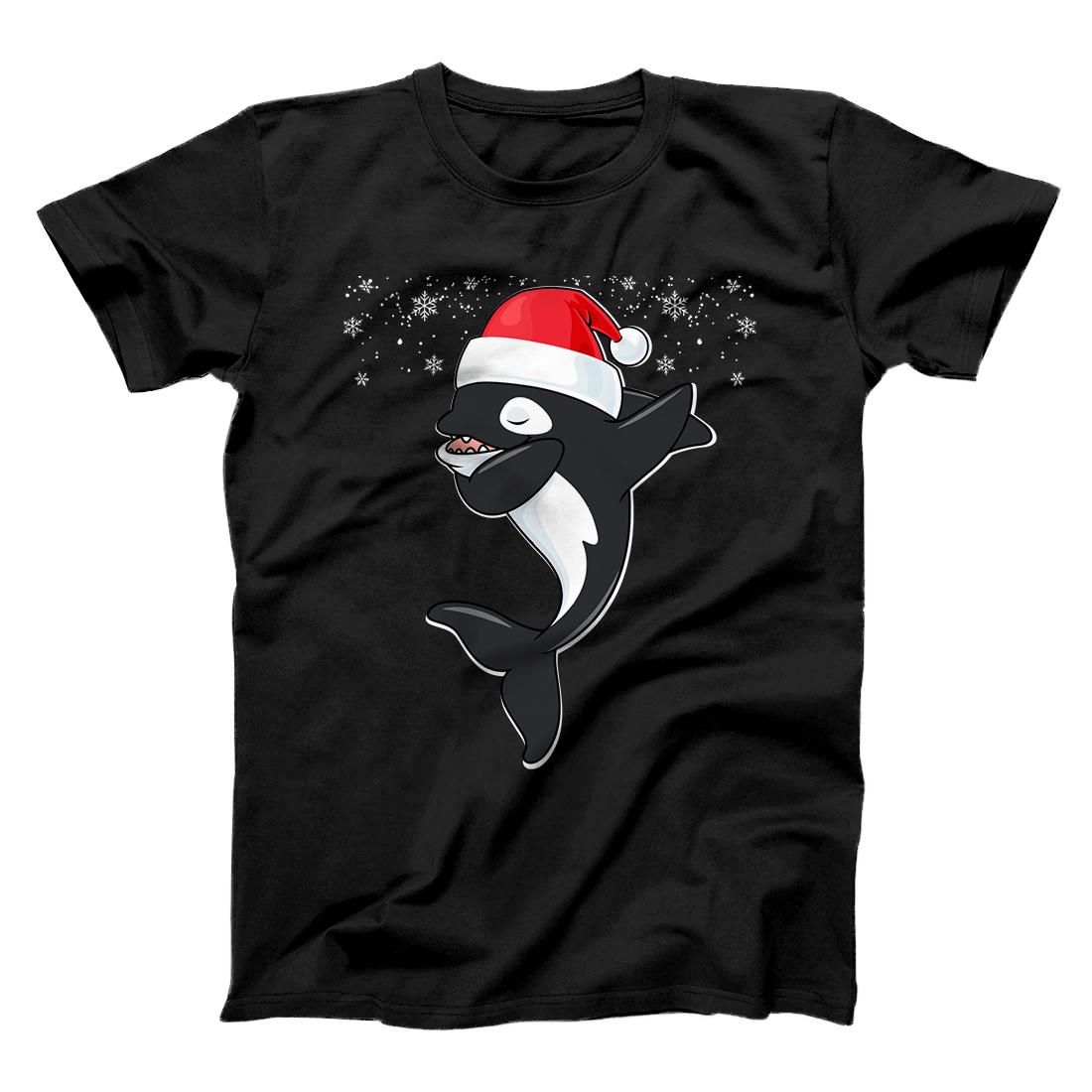 Killer Whale Christmas Orca Whale Christmas Dubbing Sweatshirt