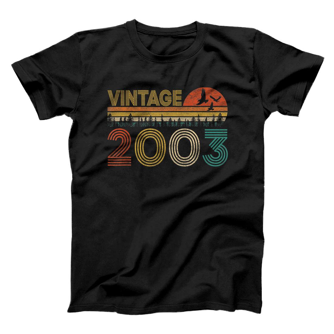 18 Years Old Gifts Vintage Retro 2003 Birthday 18th Birthday T-Shirt