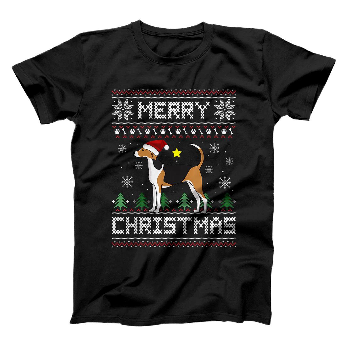 Merry Christmas Trigg Hound Dog Ugly Christmas Sweater Gifts T-Shirt