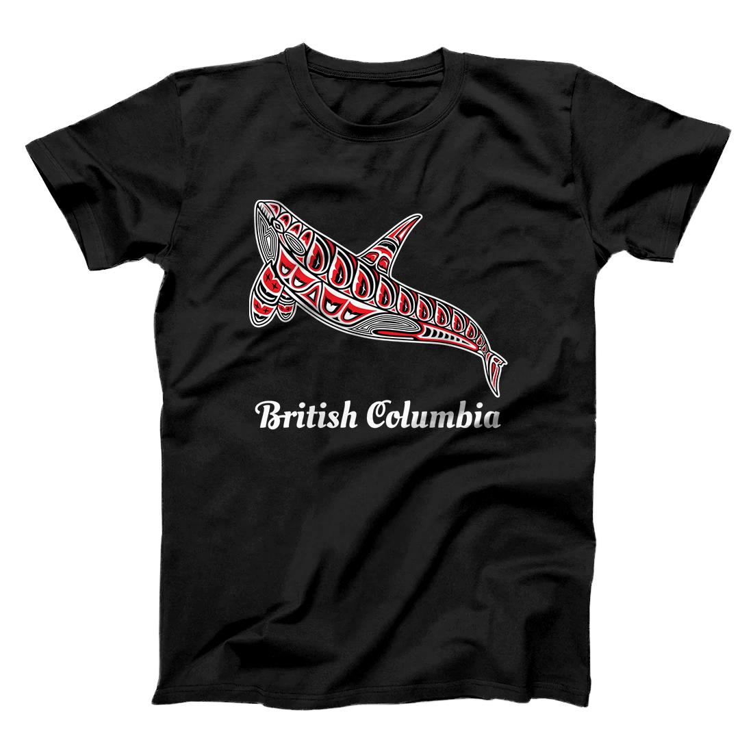 British Columbia Canada Native Upward Orca Killer Whale Sweatshirt