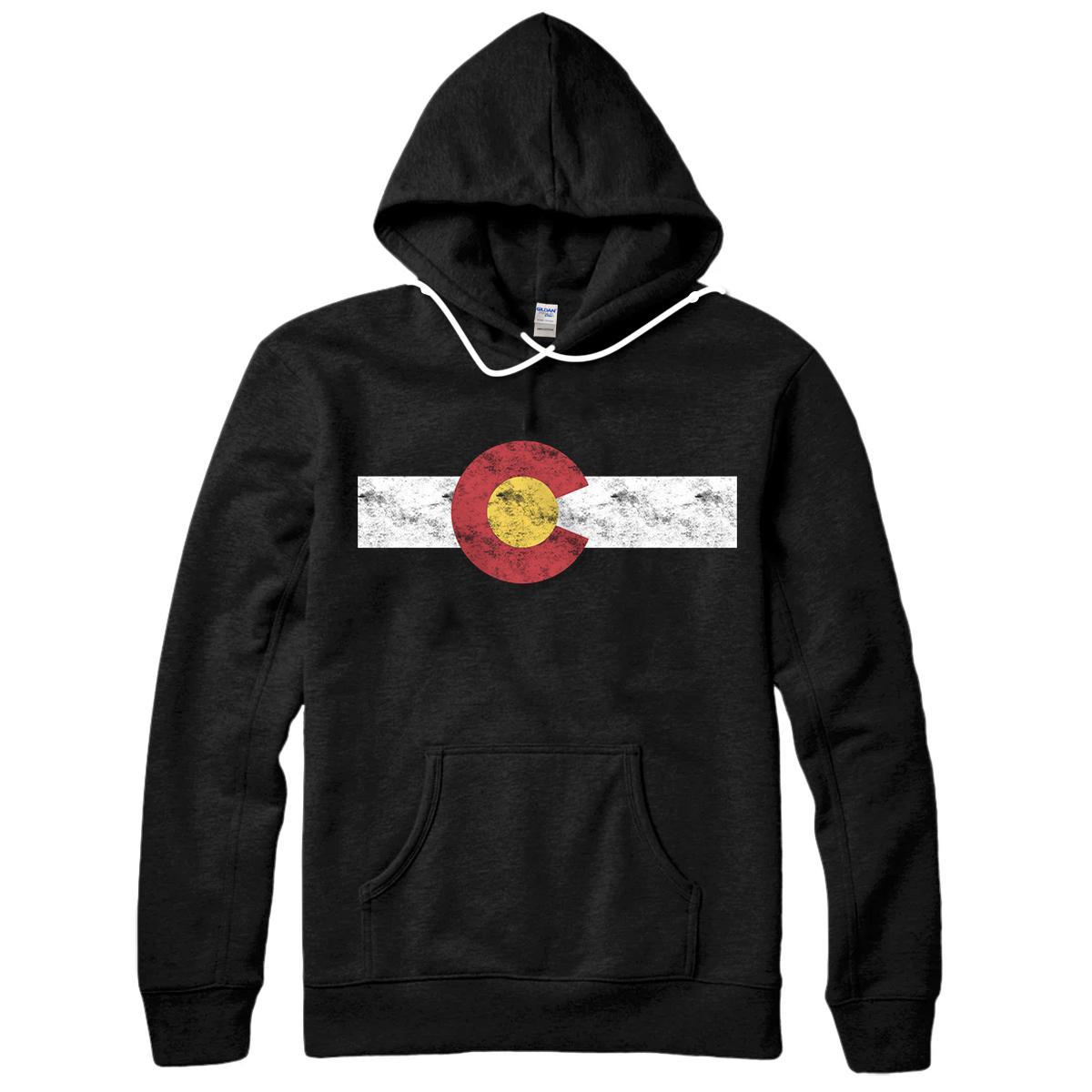 Colorado State Flag Sweatshirt Patriotic Day Gift Shirt Sweatshirt