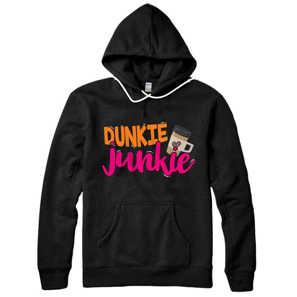 Dunkie Junkie - Funny Coffee Lover Saying Sweatshirt