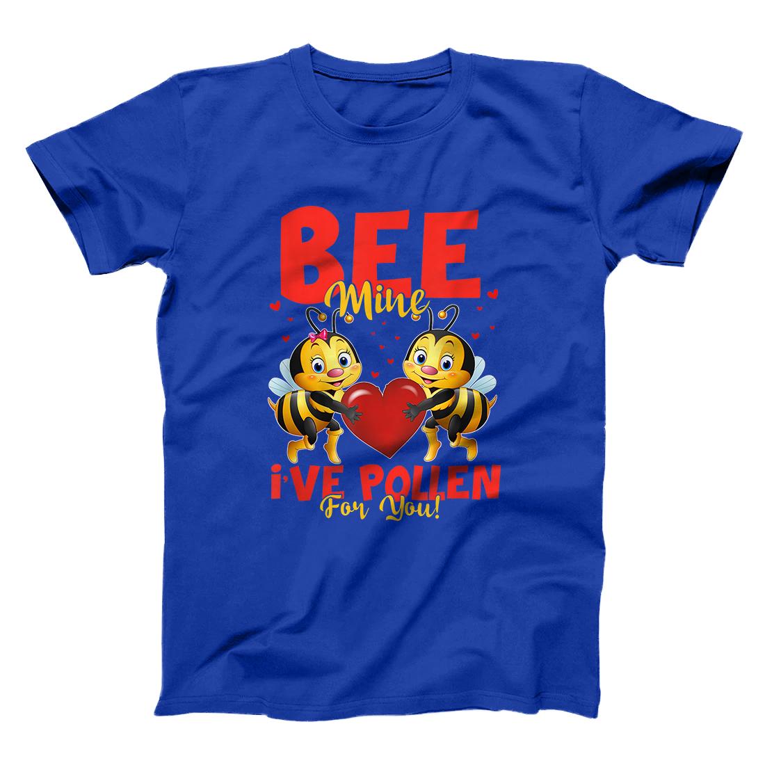 Personalized Bee Mine I've Pollen For You Lover Valentine's Day Gift T ...