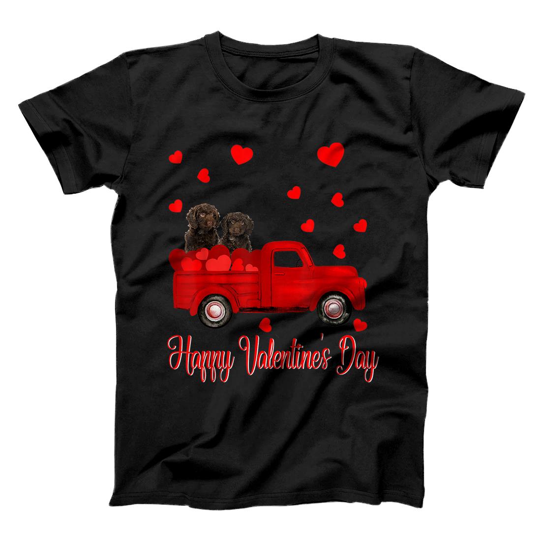 Personalized Happy Valentine's Day Funny Sproodle Lover Couple Gifts T-Shirt